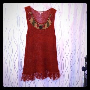 top blouse crochet festival